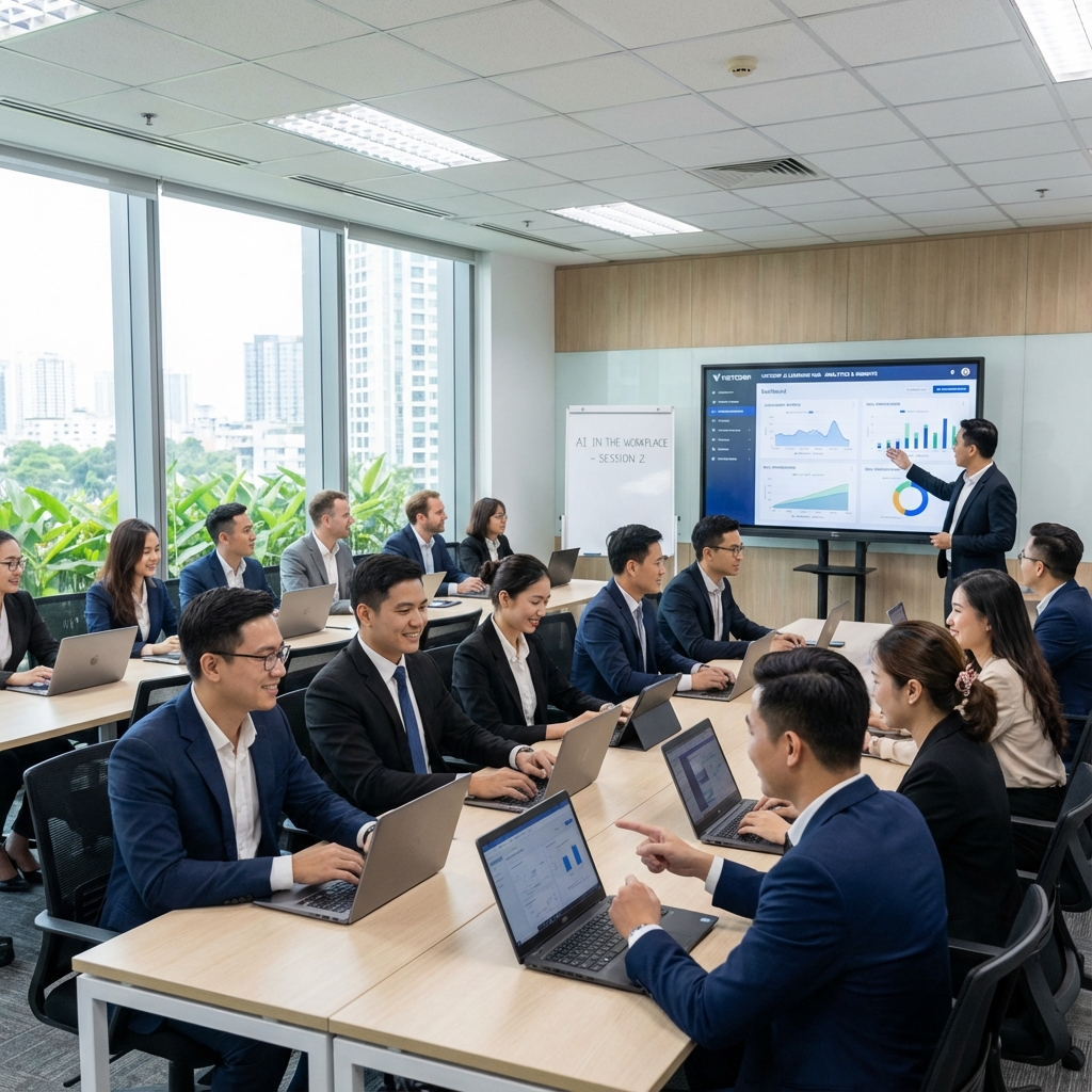 Đào tạo doanh nghiệp với AI
